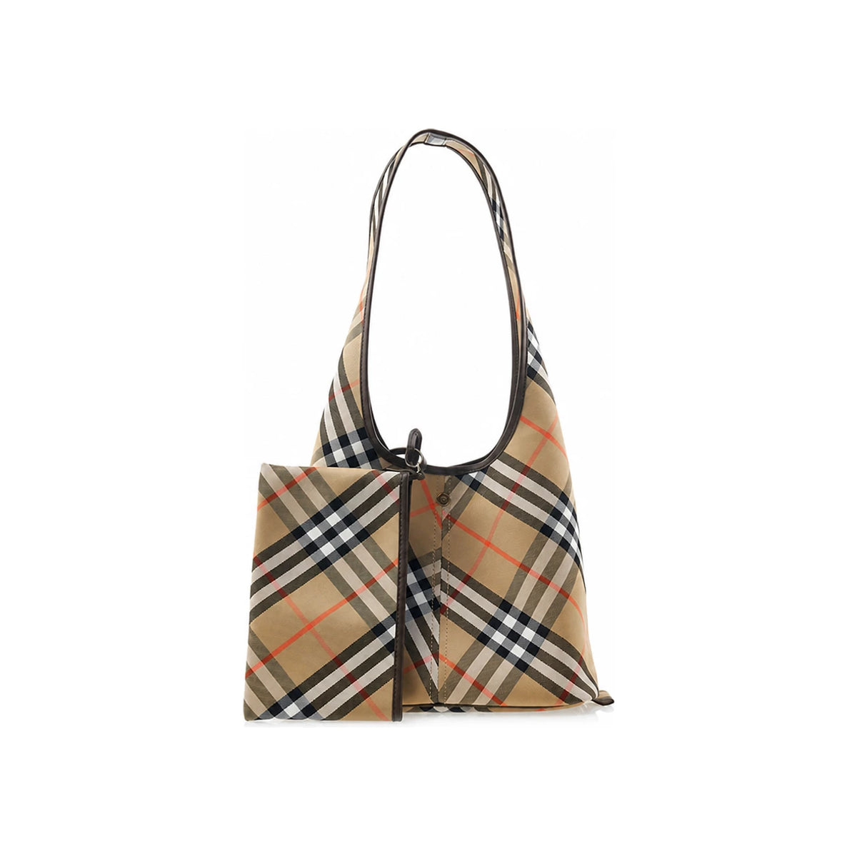 BURBERRY Women’s Small Check Shoulder Bag