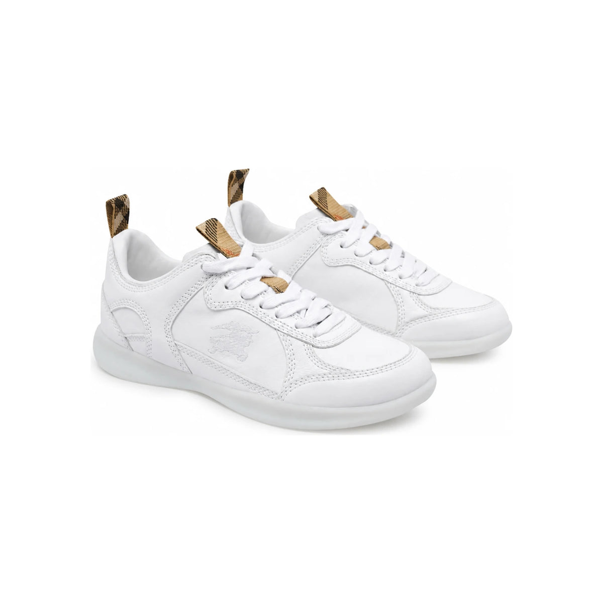 BURBERRY Optic White Matrix Low-Top Sneakers Women 8109190