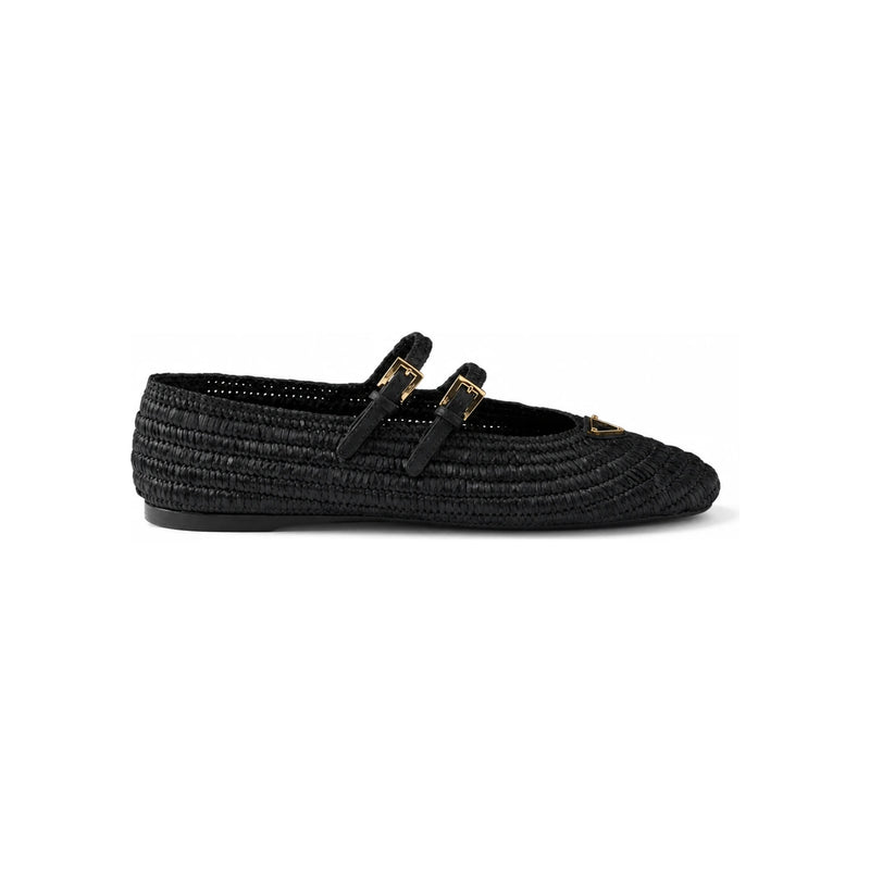 PRADA Crochet Ballerina Flats 1F927N F 005 2ACS F0002