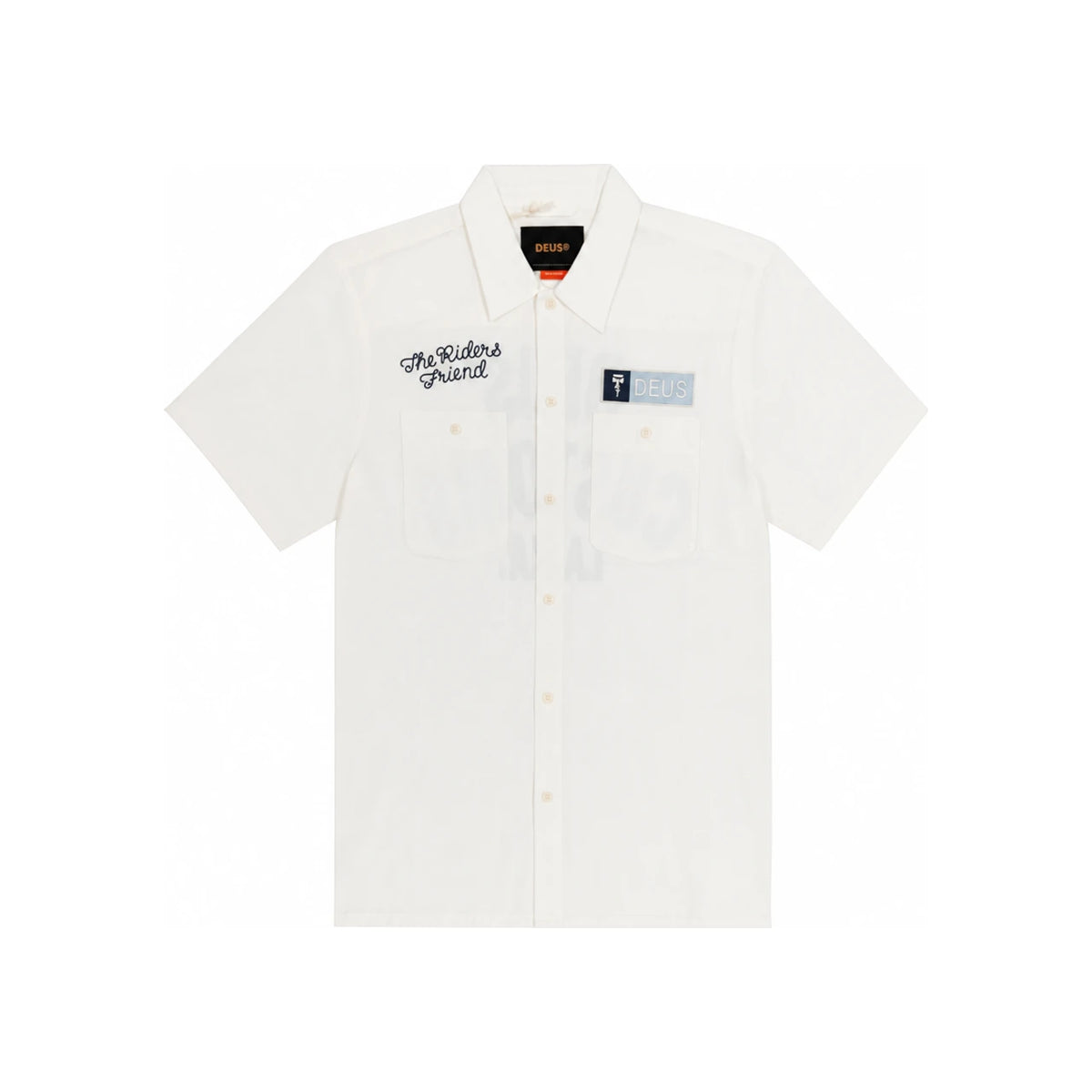 Deus Ex Machina Forecourt Short Sleeve Shirt for Men DMP255066 VWH