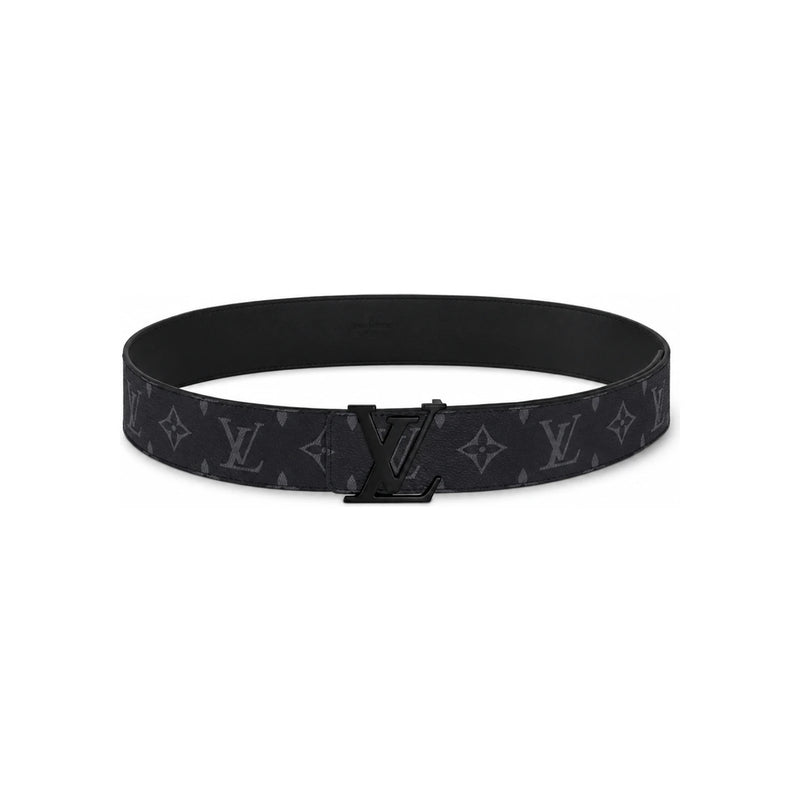 Louis Vuitton Monogram LV Initials 40mm Matte Black Men’s Belt