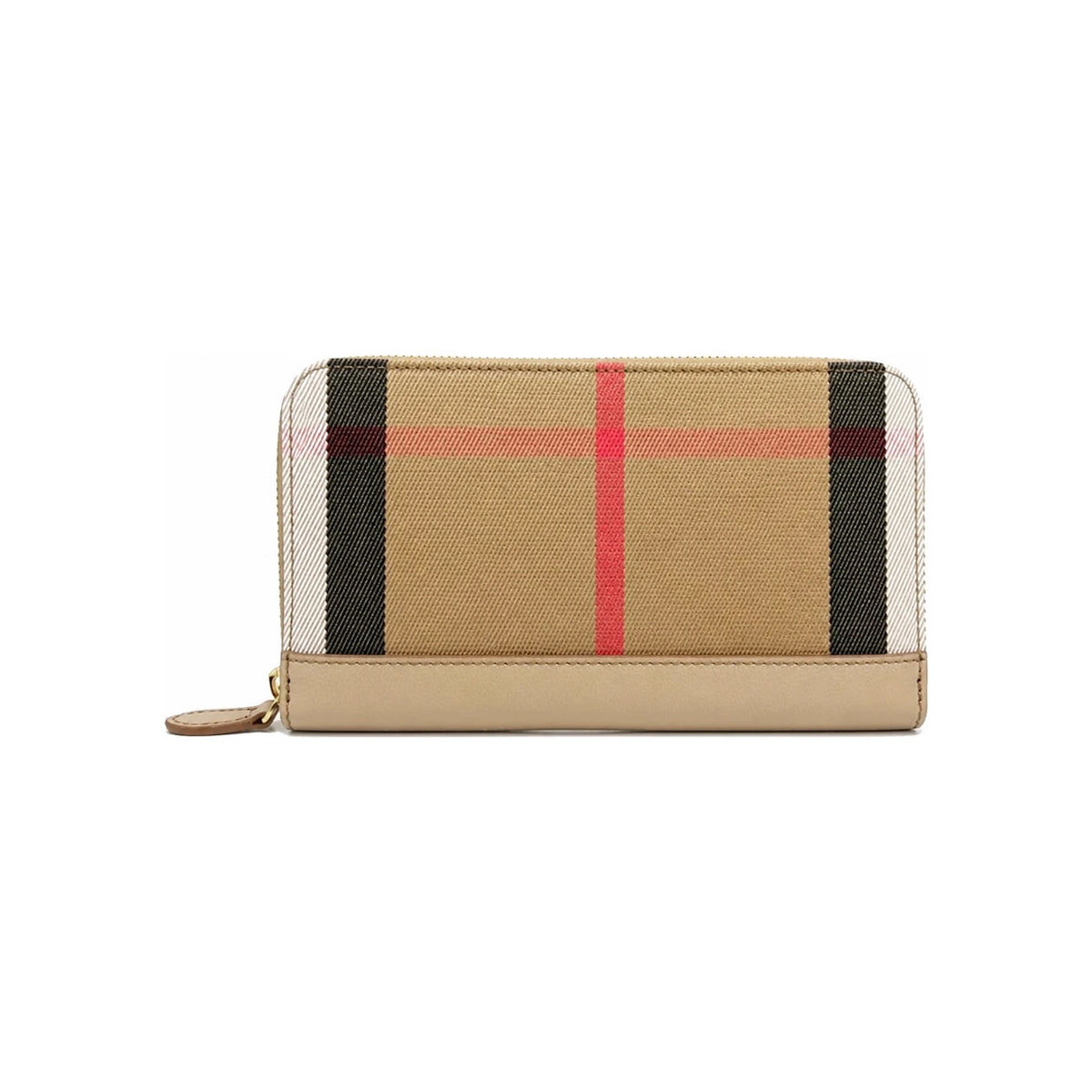 BURBERRY Vintage Check Card Holder Chestnut Beige 8084519