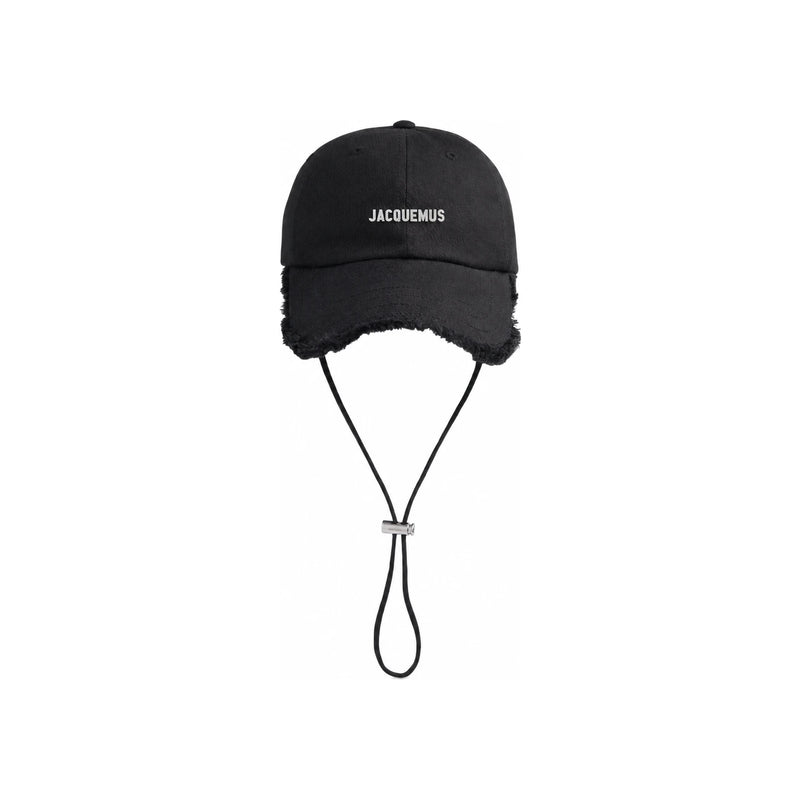 JACQUEMUS Unisex Artichoke Logo Cotton Cap Navy ACU00452 AW00092