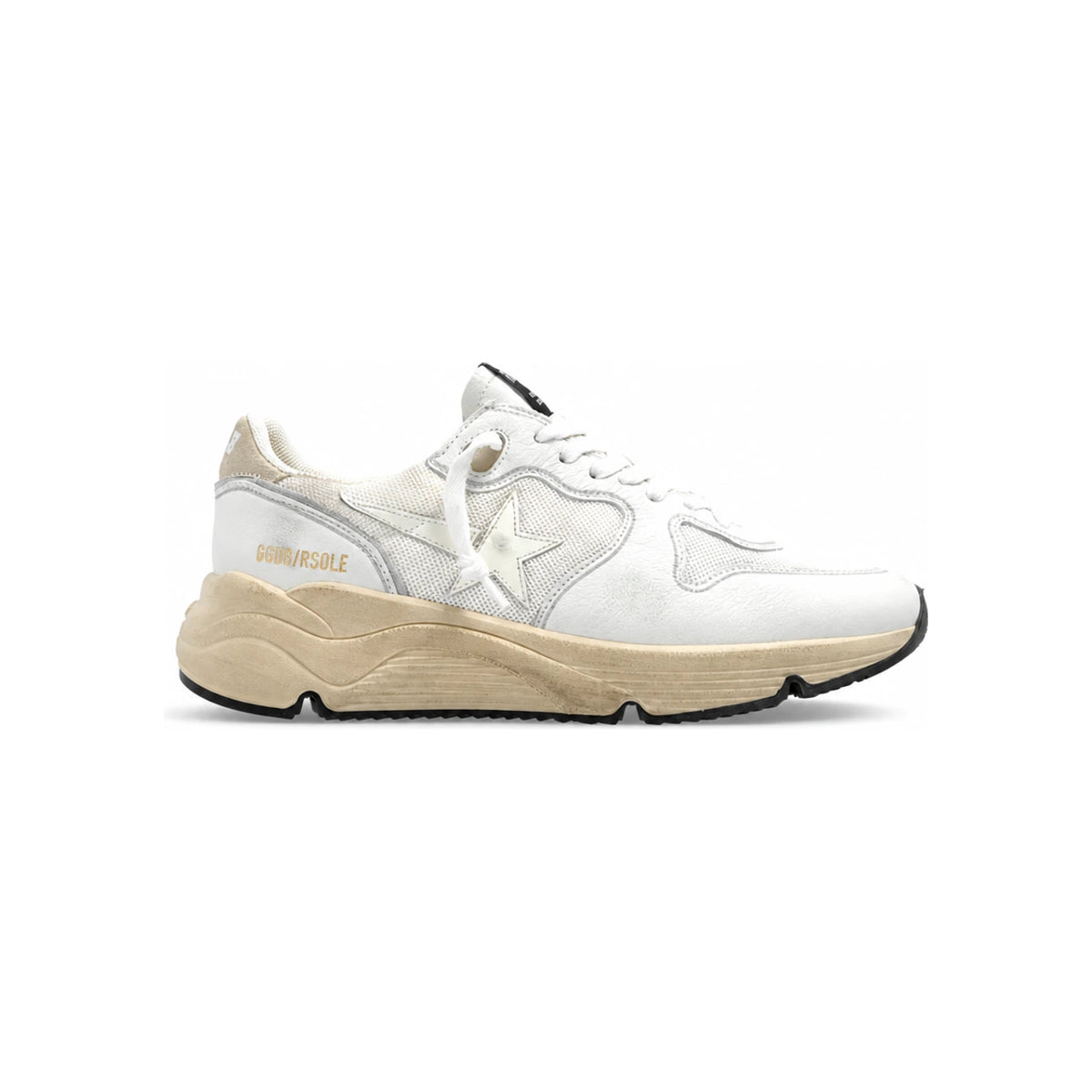 GOLDEN GOOSE Women’s White Running Sole Low-Top Sneakers GWF00126 F007481 10359