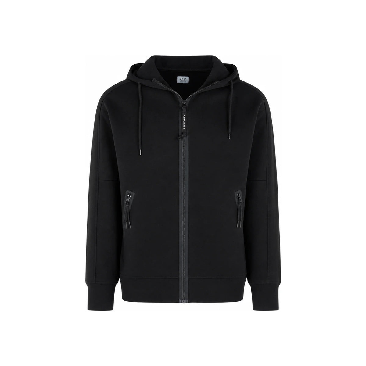 CP Company Goggle Hooded Zip-Up Jacket Black Men