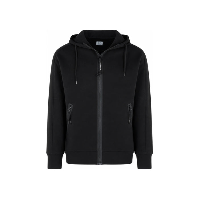 CP Company Goggle Hooded Zip-Up Jacket Black Men