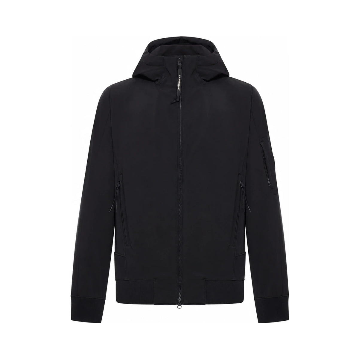CP Company Men’s Hooded Down Jacket Black RFCMOW701 A006