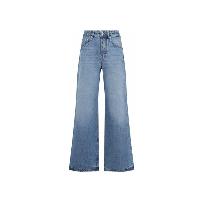 JACQUEMUS Oversized Wide Leg Denim Pants Blue Women PAW00036 AD0003833C