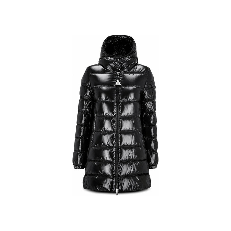 Moncler Courcelles Logo Patch Puffer Jacket Black 1C00002 597Z8 999