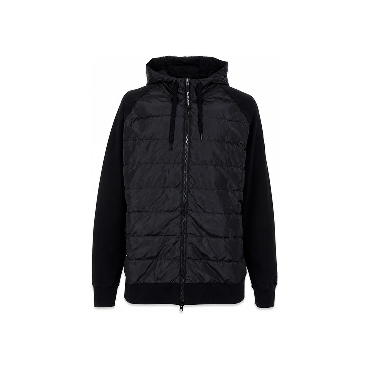 Canada Goose Hybridge Huron Full Zip Hooded Down Jacket Black Men