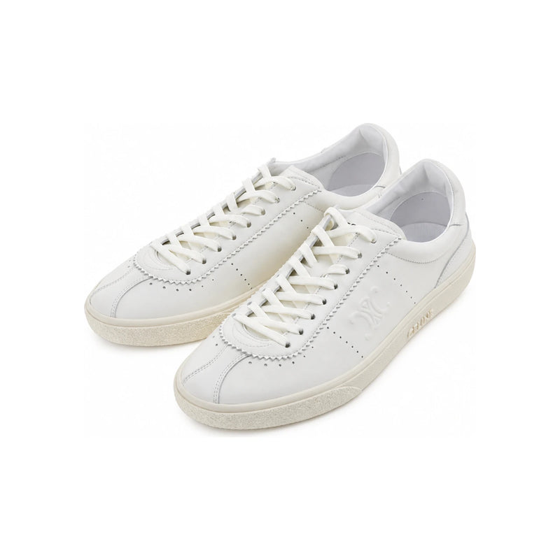 CELINE Women's Lace-Up Low Top Sneakers