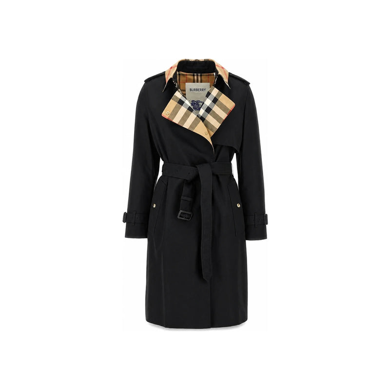 BURBERRY Black SANDRIDGE Trench Coat 8115483