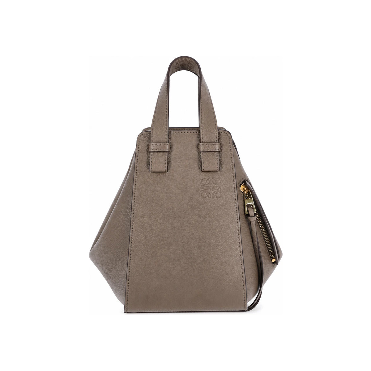LOEWE Soft Grained Calfskin Compact Hammock Shoulder Bag