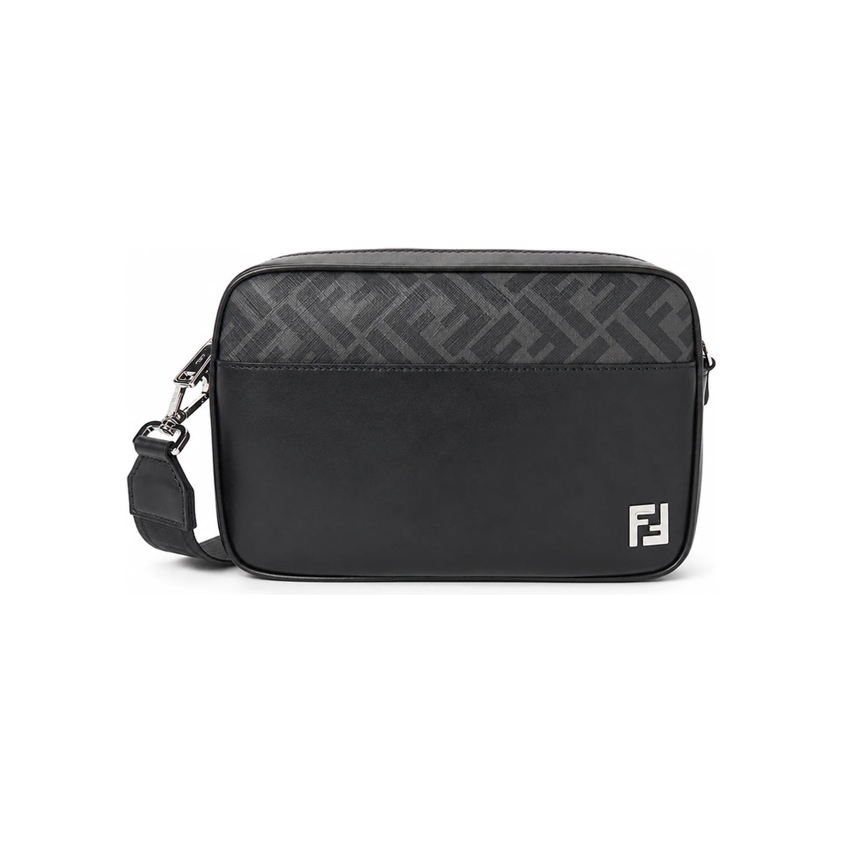 FENDI FF Monogram Camera Bag Crossbody for Men