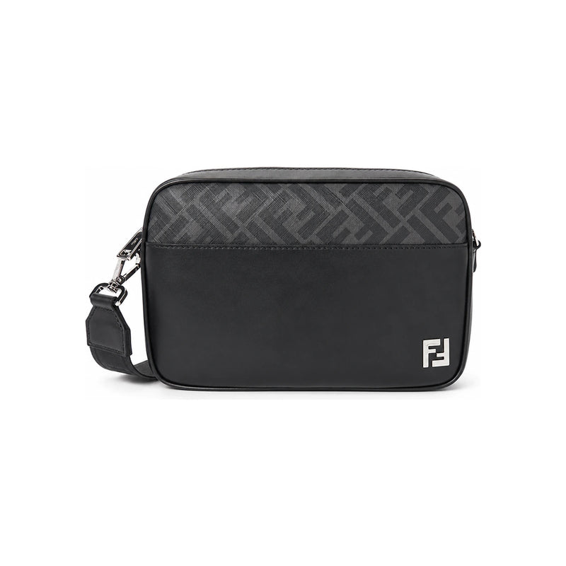 FENDI FF Monogram Camera Bag Crossbody for Men