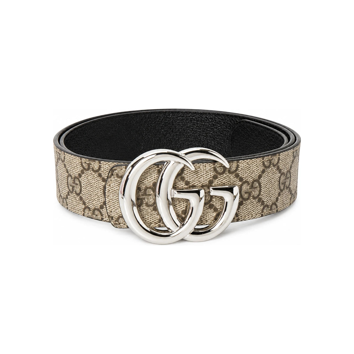 GUCCI Black Leather Belt