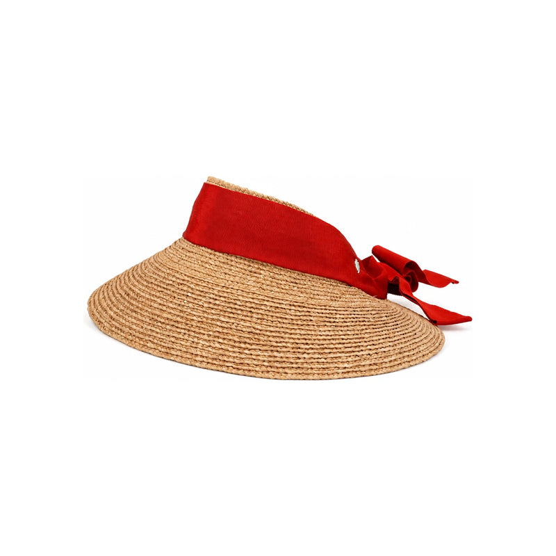 HELEN KAMINSKI Sabina Nuga Cream Visor Women’s Sun Cap HAT51251 NUTR