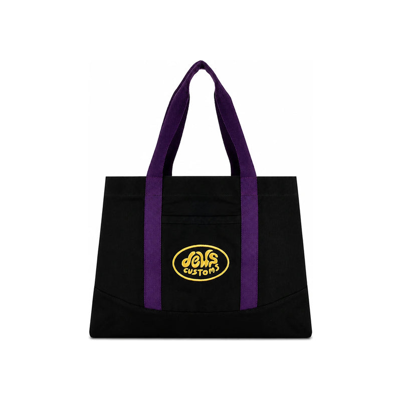 Deus Ex Machina Men’s Canvas Tote Bag DMP257952 BLK