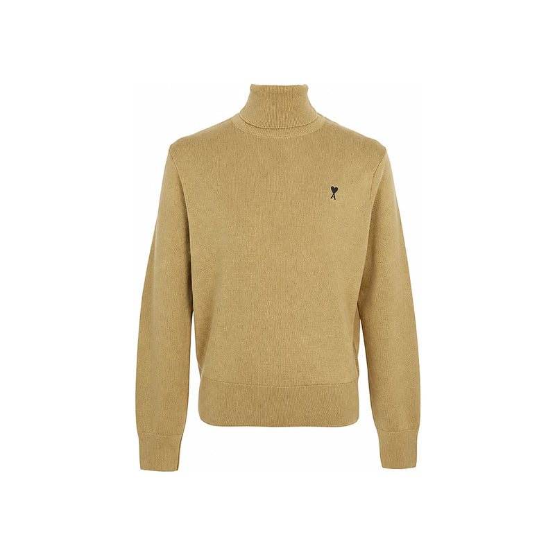 AMI Men’s Turtleneck Knit Sweater HKS827 001 288