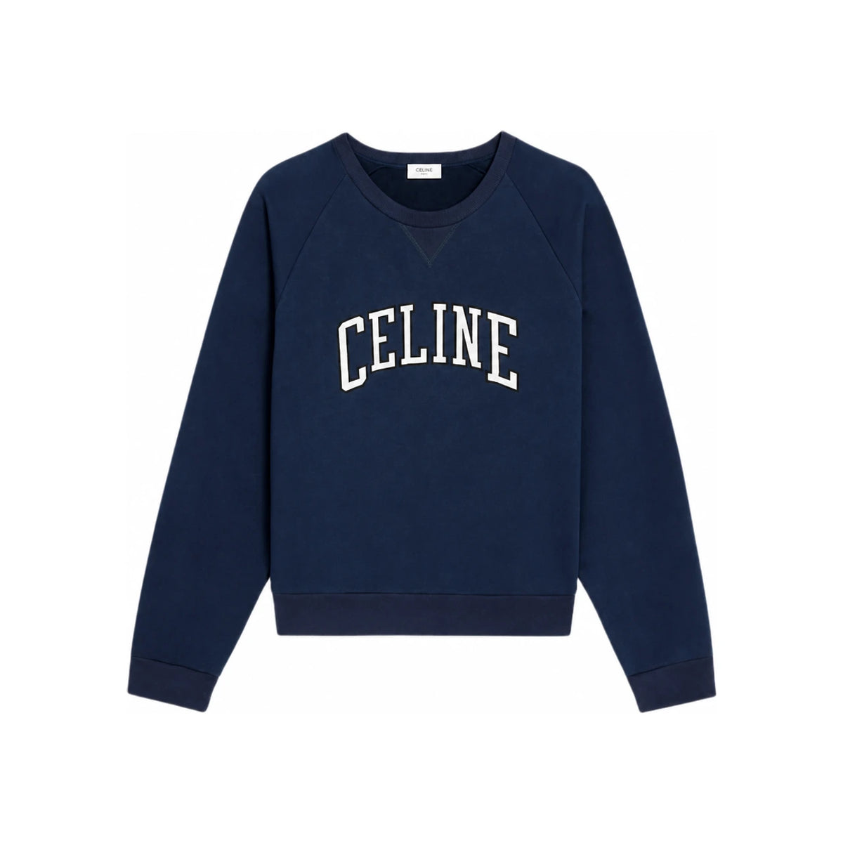 CELINE Regular Cotton Fleece Sweatshirt for Men RY0HD670Q FZD6