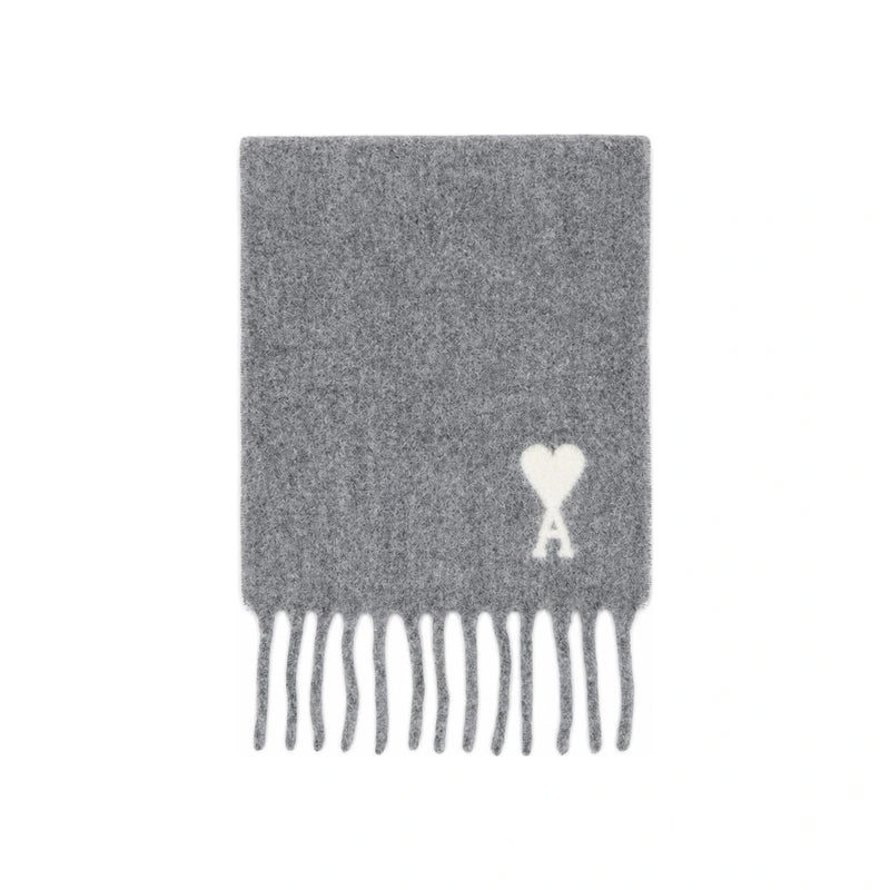 AMI Unisex Alpaca Scarf USF673 AW0004 050