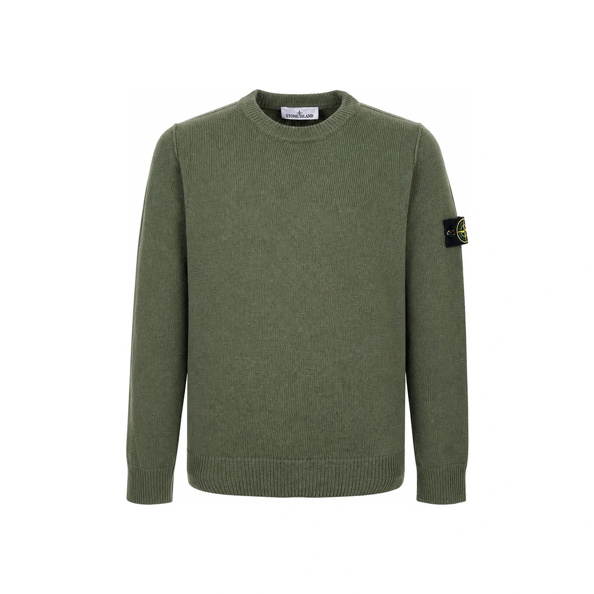STONE ISLAND Crew Neck Wool Knit Sweater for Men K2S155100072 S00A3 V0054