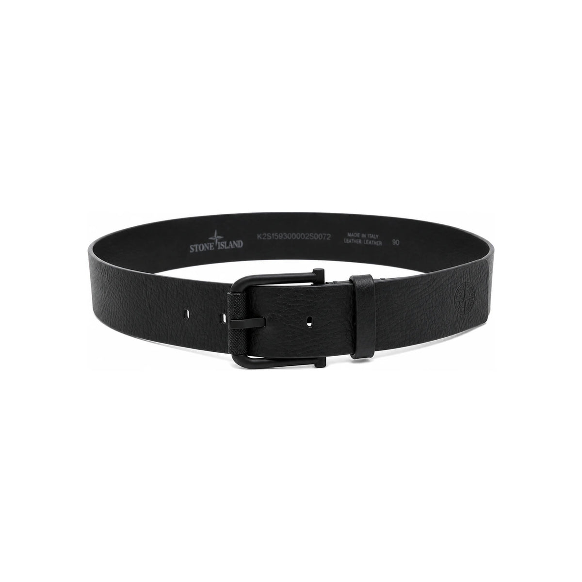 STONE ISLAND Women’s Tumbled Leather Belt K2S159300002 S0072 V0029