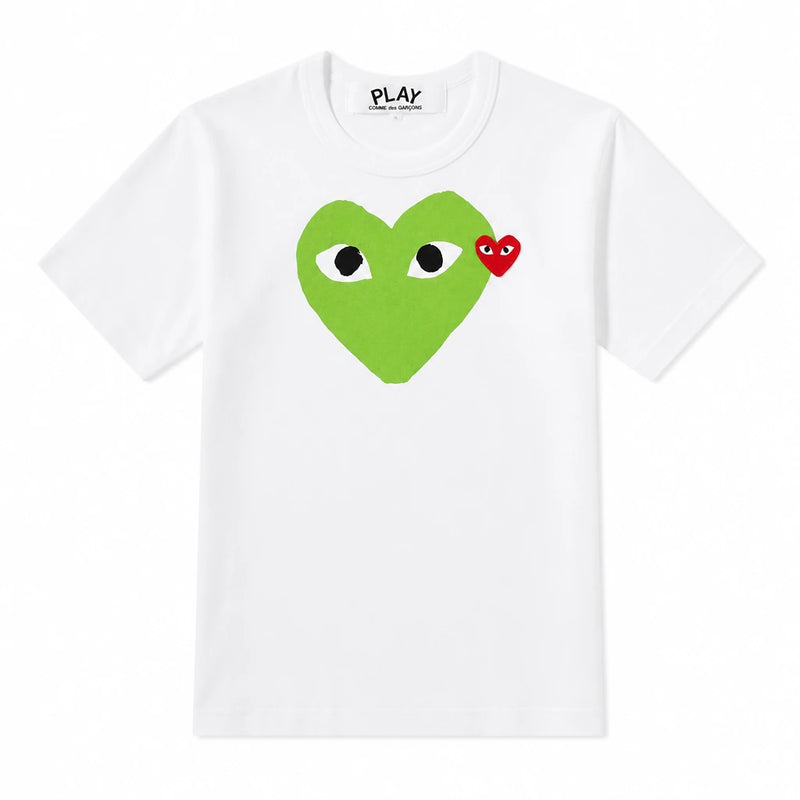 Comme des Garcons Red Heart Patch Short Sleeve T-Shirt Unisex AZ T105 051 3