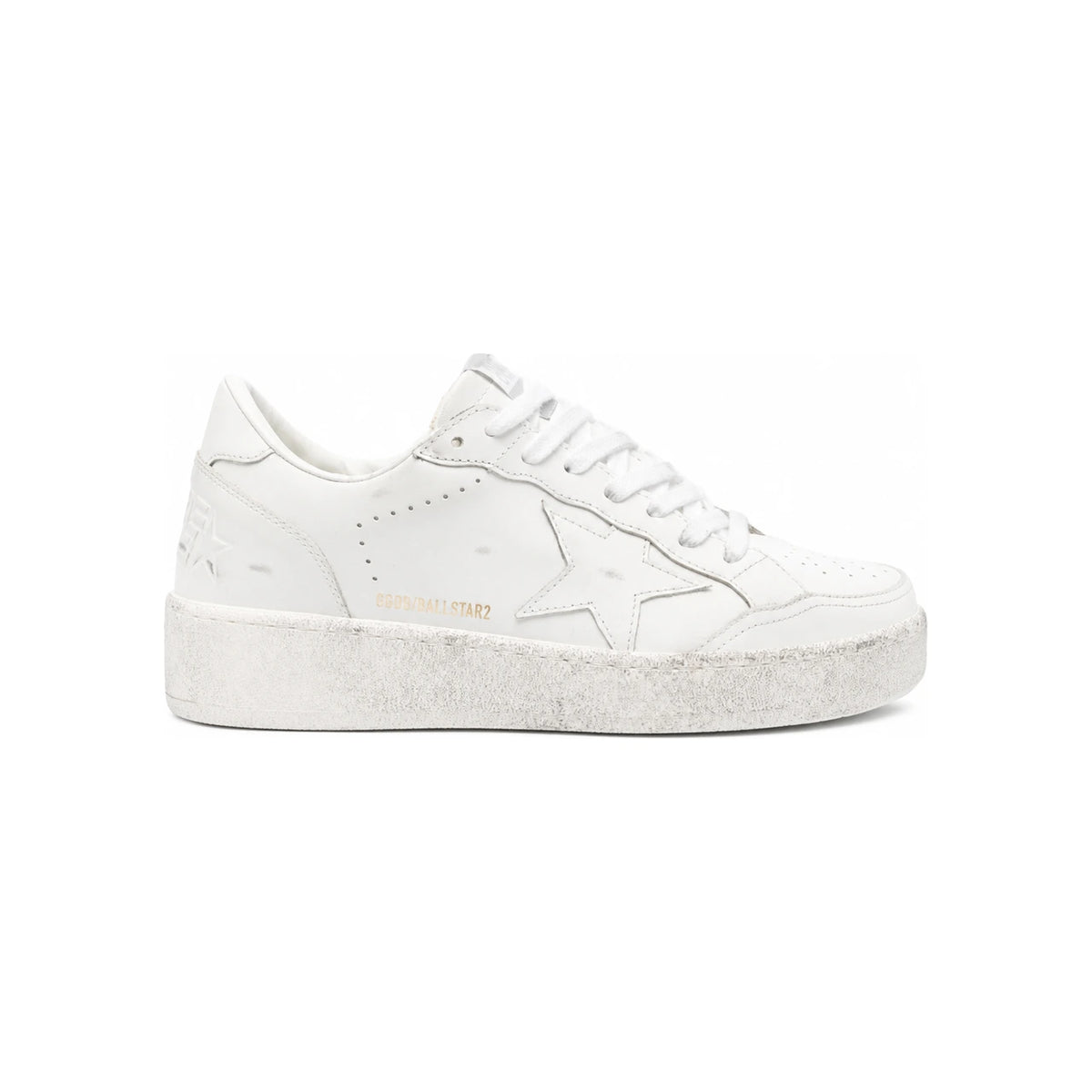 GOLDEN GOOSE Ball Star Sneakers White Leather Star Low-To GMF00804 F007322 10100