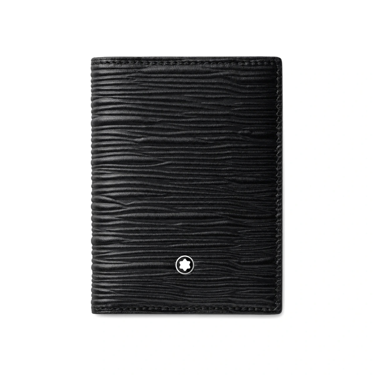 Montblanc Meisterstück Business Card Holder Black Leather Card Case 4810