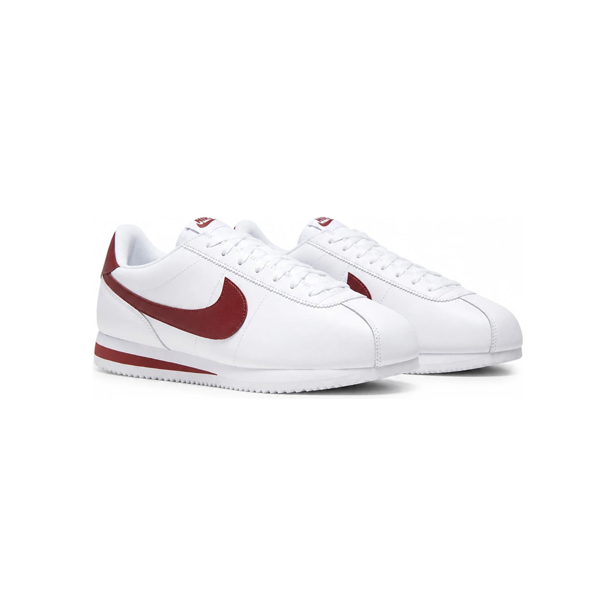 Nike Cortez Leather Sneakers Black White