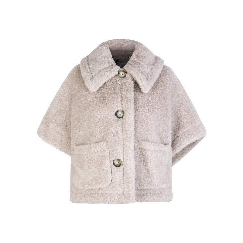 Max Mara Women’s Wool Cape Coat 252473 6062600 002