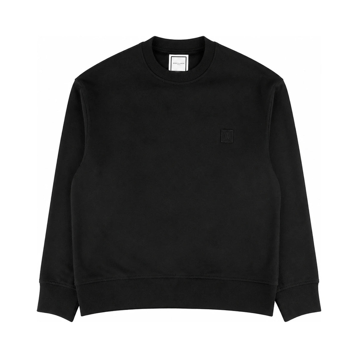 WOOYOUNGMI Black City Graphic Sweatshirt Unisex W253TS25 723B 3D