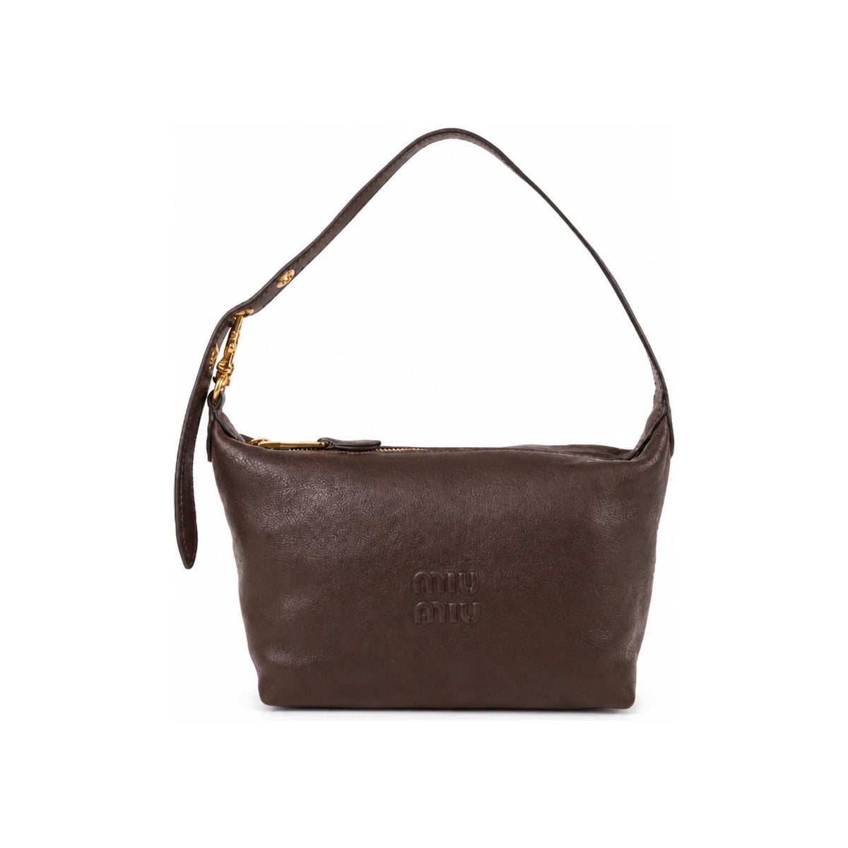Miu Miu Spirit Nappa Leather Pouch Navy 5NE841 AEFX F0NBL