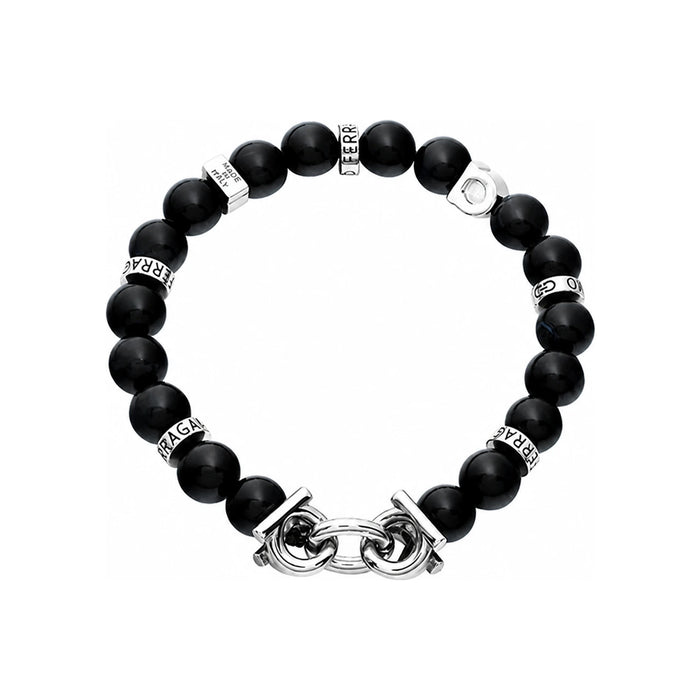 Ferragamo Men’s Leather Bracelet