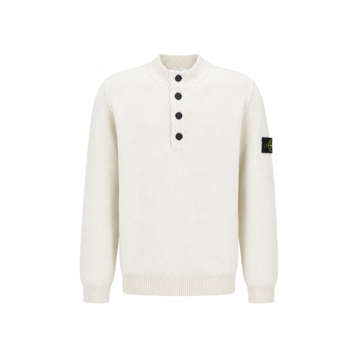 STONE ISLAND Lambswool Half-Zip Turtleneck Sweater for Men K2S15 S00A3 V0093
