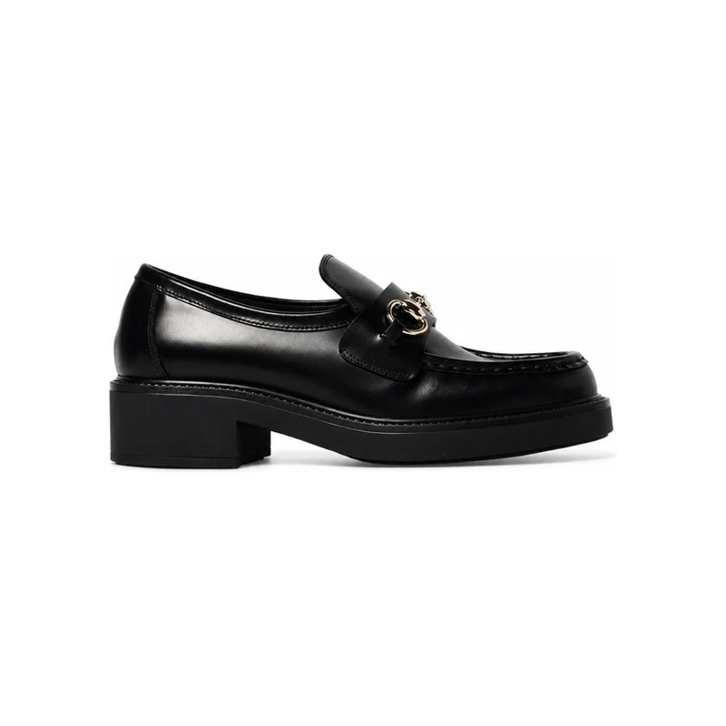 GUCCI Horsebit Leather Loafers Women’s Black 840725 0GQ00 1000