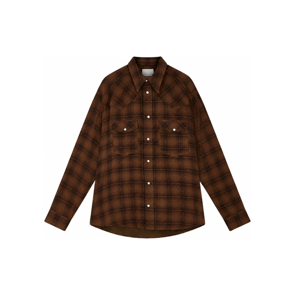 Isabel Marant Panema Men’s Check Long Sleeve Shirt