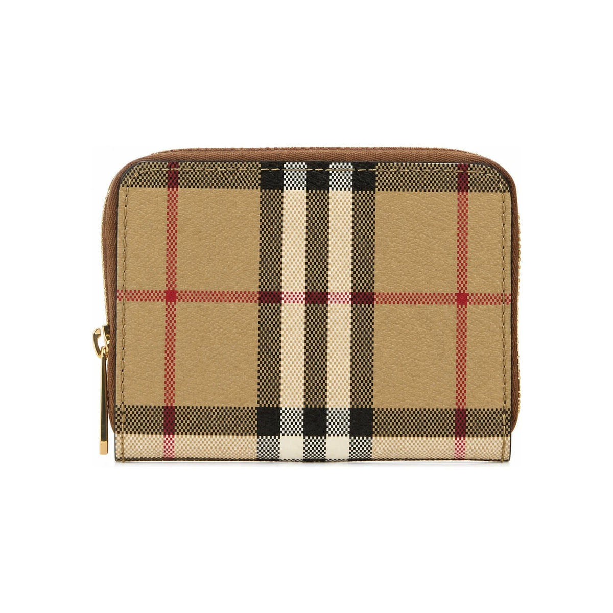 BURBERRY Leather Long Wallet