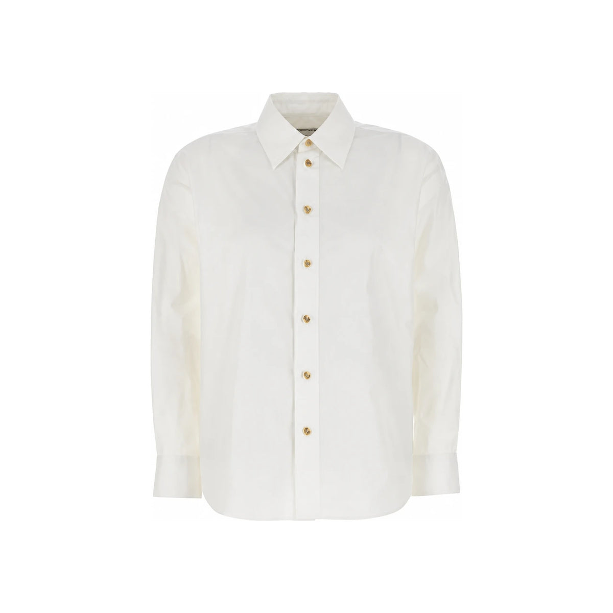 Bottega Veneta Black Long Sleeve Button-Up Shirt