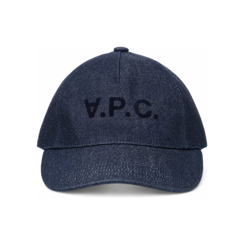 A.P.C. Indigo Denim Charlie Eden Cap