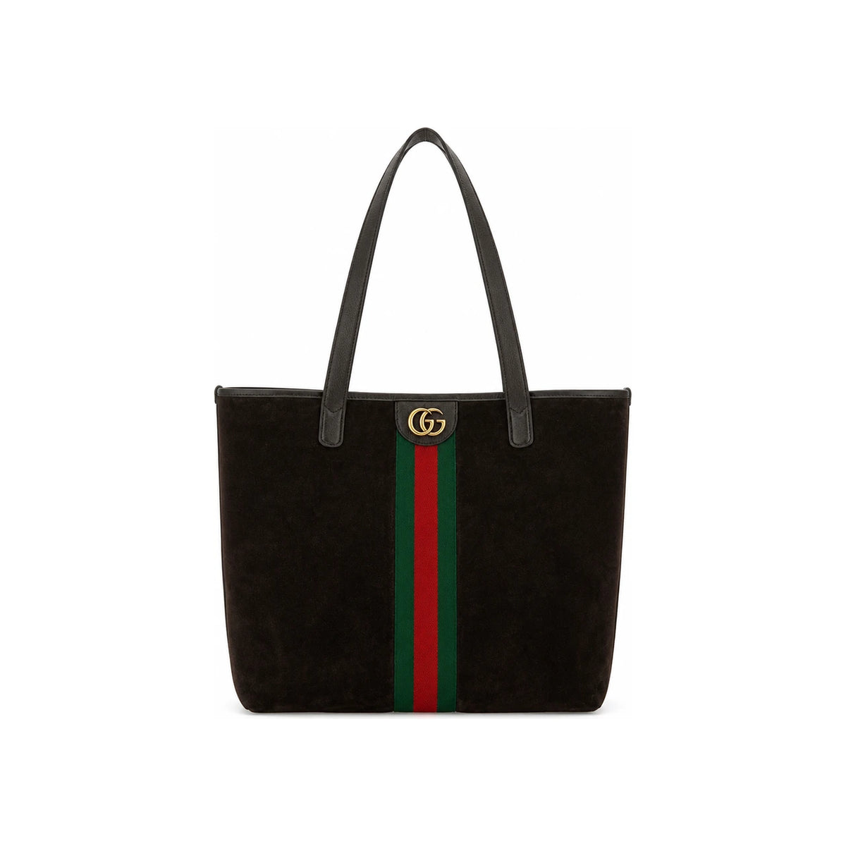 GUCCI Brown Leather Tote Bag for Men