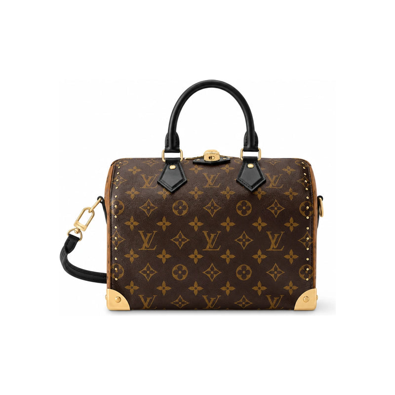 Louis Vuitton Monogram Speedy Trunk 25 Shoulder Bag M26181