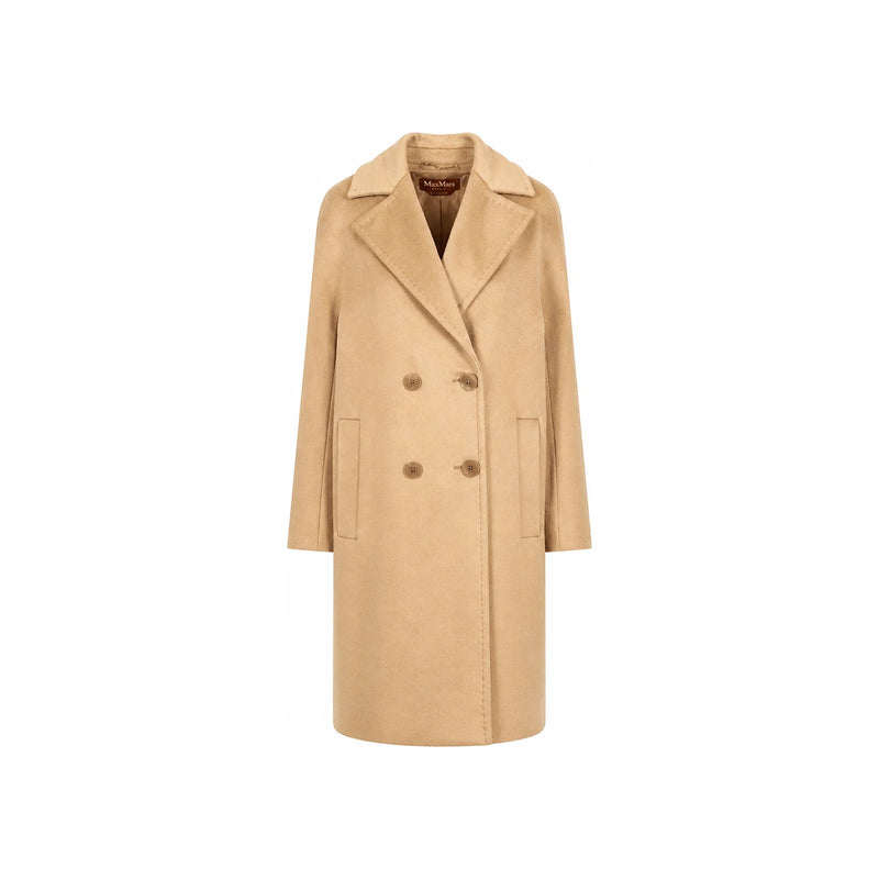 Max Mara AGENDA Wool Blend Belted Coat 26016081600 006