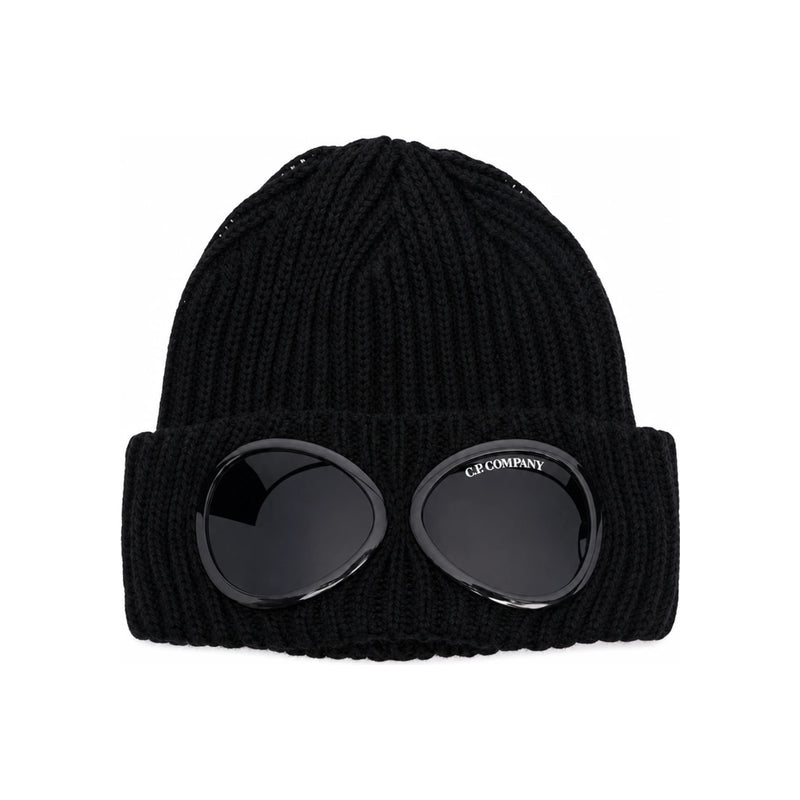 CP Company Goggle Patch Knit Beanie for Men RFCMAC742A 005509A 683