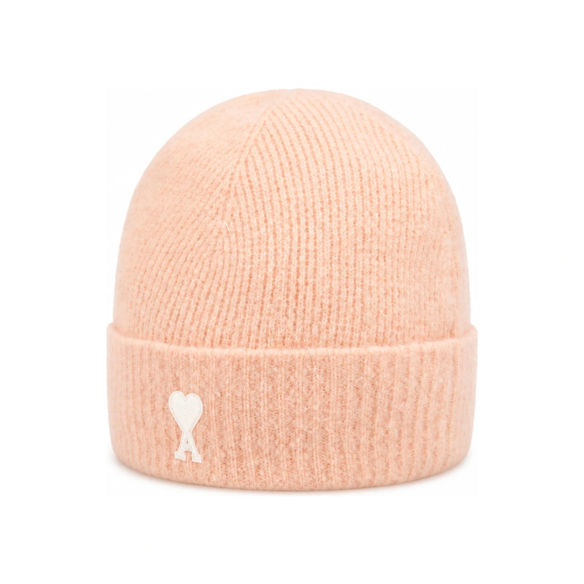 AMI Small Heart Logo Beanie Hat for Men UBO005 KN0135 6807