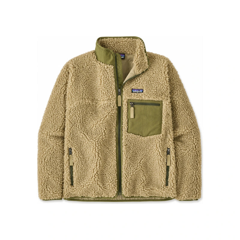 patagonia Women's Classic Retro-X 23075 DNRI DARK NATURAL W RIVER ROCK GREEN DOM
