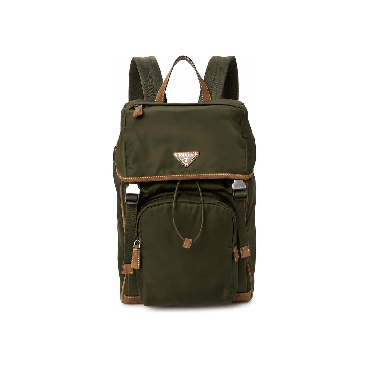 PRADA Men’s Re-Nylon Suede Backpack 2VZ135 384 F041O HBF