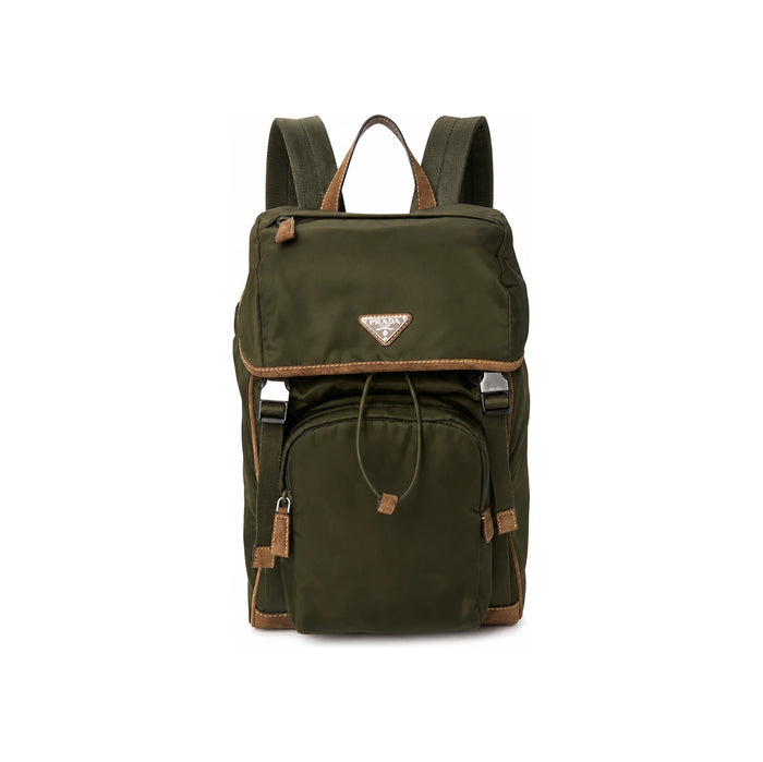 PRADA Men’s Re-Nylon Suede Backpack 2VZ135 384 F041O HBF
