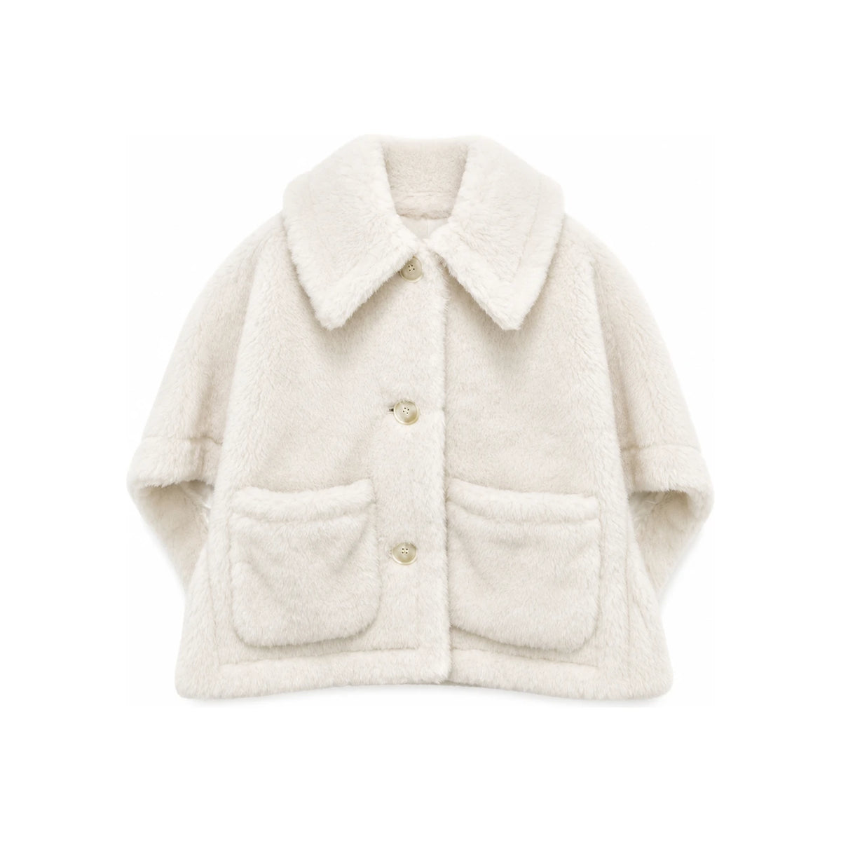 Max Mara Teddy Bear Alpaca Short Vest Jacket 2524736062600 001